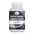 Custom Potassium Magnesium Capsules for Heart Health for Blood with Potassium Magnesium Minerals
