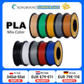 KINGROON PLA Filament 1.75mm 5/10KG pla Plastic For 3D Printer, Standard 1kg/roll 3D Printing Filaments Mix Color Local Shipping