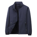 OEM Mens Waterproof Windbreaker Jacket Lightweight Nylon Outdoor Work Coat Stand Collar Casual Spring Autumn Hiking Mens Jacket MegaBDM