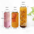 8oz 11oz 12oz 16oz PET Plastic Jar with Aluminium Lid Leak-Proof Soft Drink Packaging Pop Energy Beverages Drinks