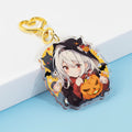Customized Animation Peripheral Acrylic Keychain Glitter Epoxy Resin Keychain MegaBDM