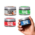 150ML New Packaging Strong Hold Hair Wax for Men Daily Life Use 4 Color