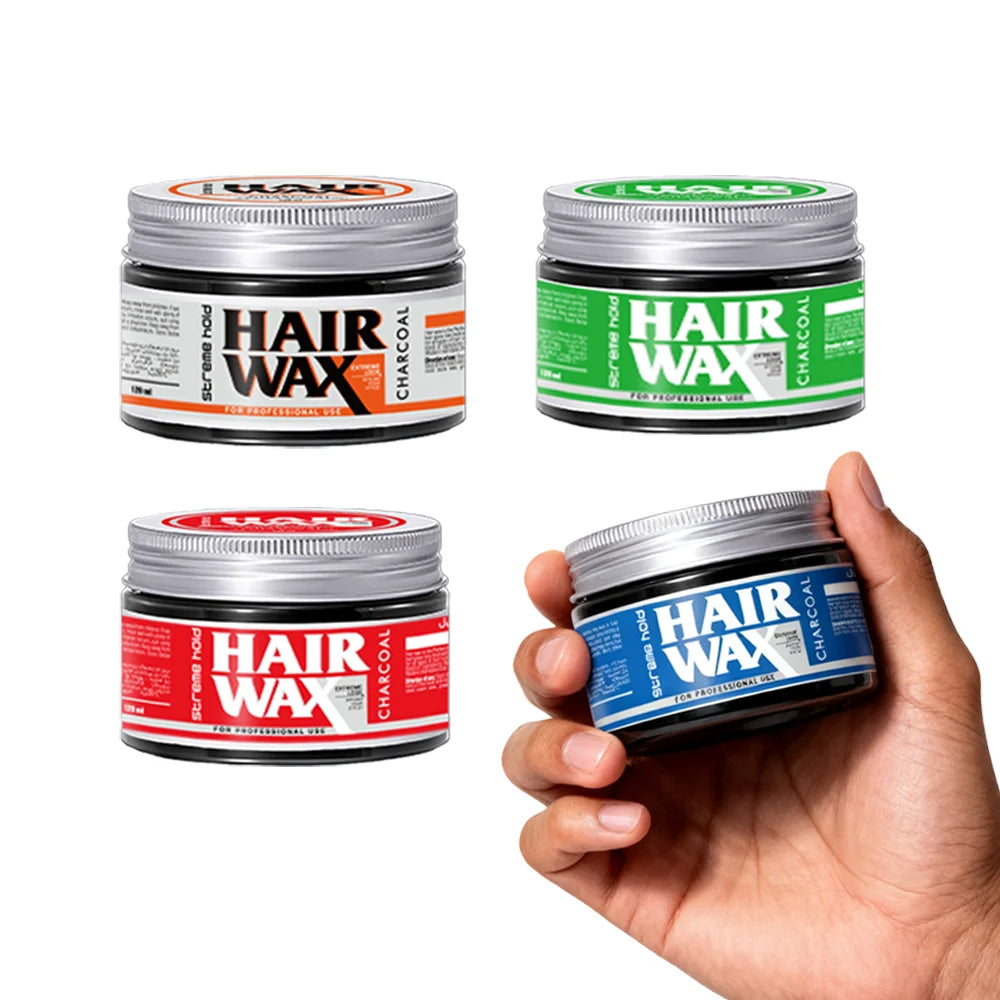 150ML New Packaging Strong Hold Hair Wax for Men Daily Life Use 4 Color