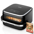 11-in-1 Square Modern Pizza Oven Air Fryer with View Window 2200W Touch Screen Household Use for Pizza Fries & Nuggets MegaBDM