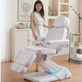 Luxury Three Motor Spa Bed with Electric Lift System Massage Treatment Table for Beauty Clinic MegaBDM