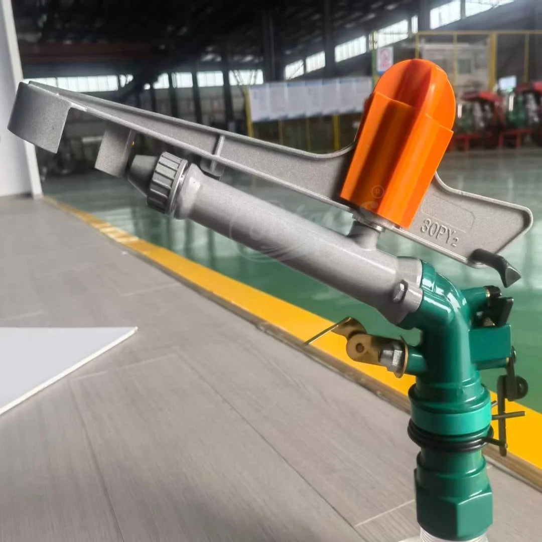 Titans Hot Selling Brass Material Big Rain Gun Sprinkler 360 Adjustable for Farm Garden Orchard Watering Irrigation