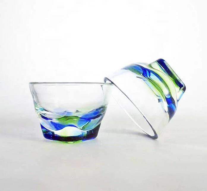 Custom Color Small Borosilicate Shot Glass Cup
