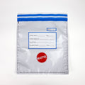 Custom Plastic Clear Deposit Bags with Security Tape Tamper Evident Security Bag for Bank Deposits and Cash