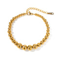 New Arrival Classic 18K Gold Plated Gold Color Gradually Changing Stainless Steel Bracelet for Women