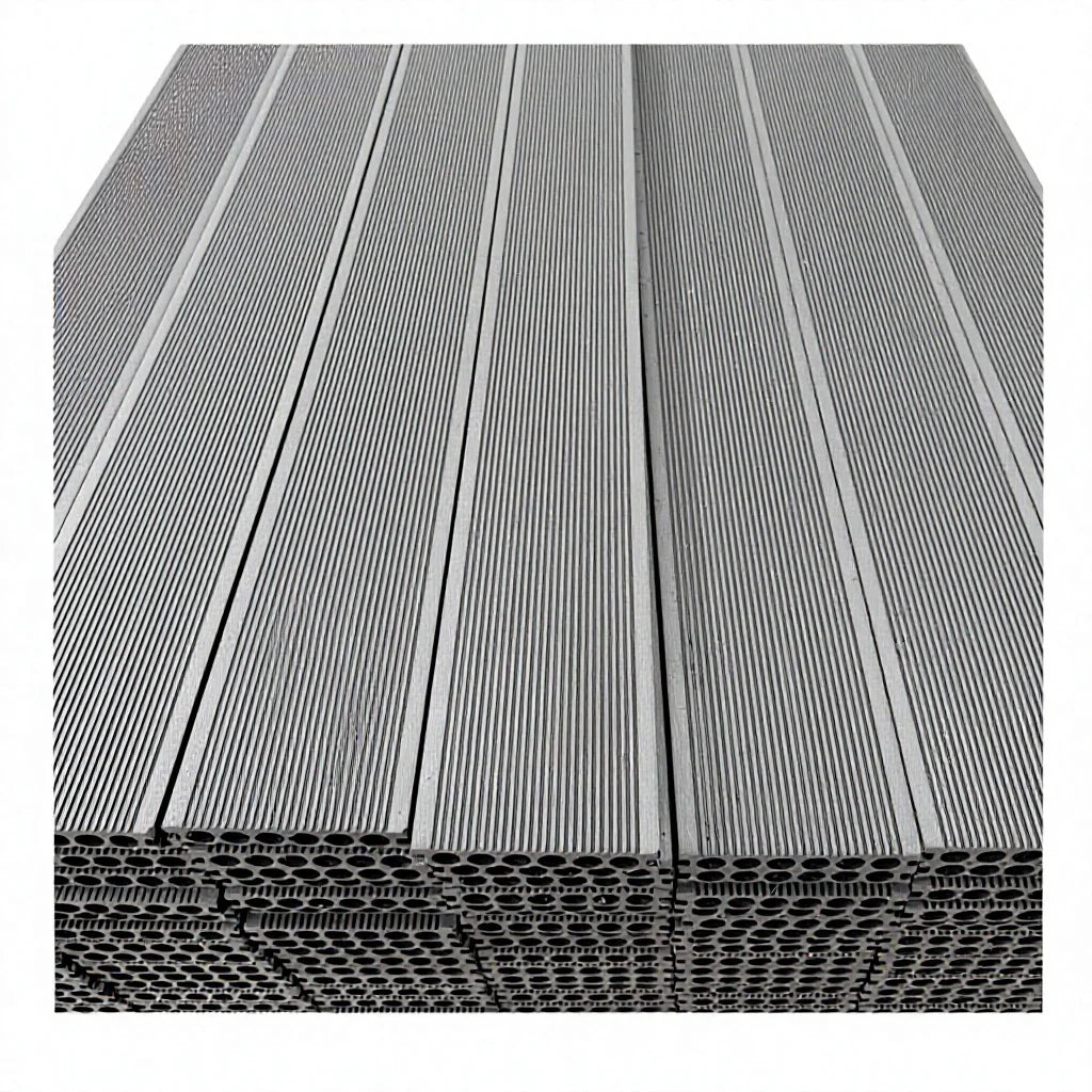 New Small groove Composite Paving Flooring Outdoor Waterproof Flooring Waterproof and Anti-slip for Park Passage MegaBDM