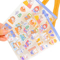 Custom Transparent Sticker Waterproof Pvc Self-adhesive Custom logo Trademark Printing Friendly Die-Cut Sticker