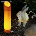 Outdoor Waterproof Ip65 Landscape Holiday Christmas Street Park Decoration Led Artificial Bamboo Fiber Glass Light Decor Garden