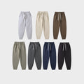 Bangladesh China Factory Price 380g Men Heavyweight Blended Cotton Sweatpants Slim Fit Tapered Cuff Casual Jogger Pants MegaBDM
