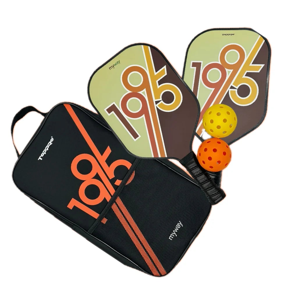 Edgeless Thermoformed Pickleball Paddle for Squash Balls