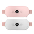 Heating Pad for Period Cramps Menstrual Pad with 6 Heat Levels 6 Massage Modes Portable Cordless Cramp Heating Pad Women