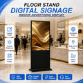 49 55 65 Inch Floor Standing Lcd Touch Screen Digital Signage Advertising Kiosk for Shopping Mall Retail Store MegaBDM