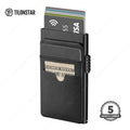 TILONSTAR TVC310 Modern Aluminium Wallet Attractive Pop-up RFID Blocking Card Holder with Credit Card Slots