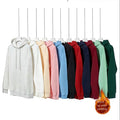 Bangladesh CN Factory Price Custom Logo Embroidery 450G Heavyweight Cotton Blend Crew Neck Oversized Solid Color Sweatshirt MegaBDM