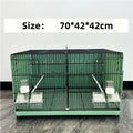Collapsible Large Bird Cage Wholesale Extra Large 70Cm Bird Breeding Cage Pet Parrot Cages Bird House Model with Plastic Tray MegaBDM