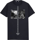Men's Casual O-Neck Knitted Cotton T-Shirt 100% Combed Eco-Friendly Custom Printed Logo on Front Bio Washed Low MOQ Factory