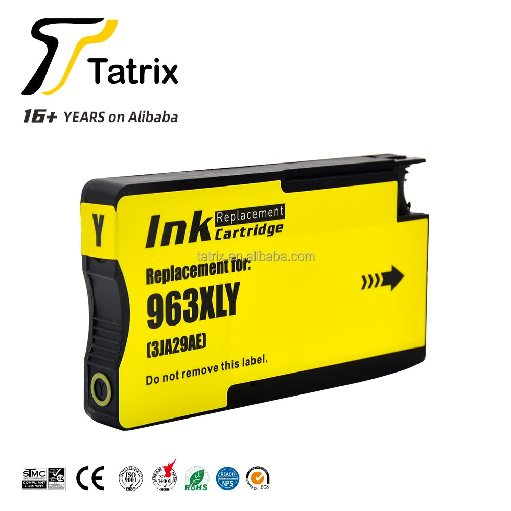 Tatrix hp 963XL 967XL Remanufactured Inkjet Ink Cartridge for HP OfficeJet Pro 9010/9012 Etc 963XL