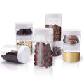 Empty Clear Candy Tea Containers / 50ml 60ml 100ml 120ml 200ml 500ml Wide Mouth Plastic Jars With Screw Lid