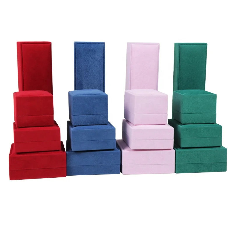 Velvet Multi-style Jewelry Display Box a Fashion Box Used by Jewelry Stores