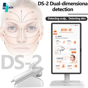 Promotion AI Intelligent HD Hair Follicles AI Scalp Analyzer Hair Analysis Machine Microscope Scalp Analysis Hair Analysis