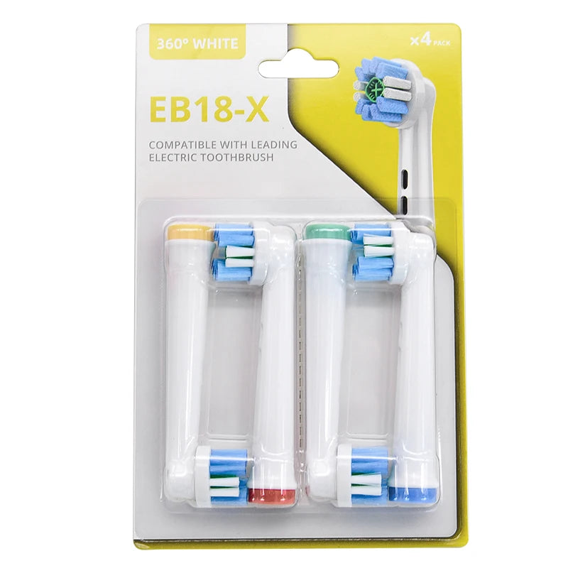New Electric Toothbrush Removable Replacement Heads EB18-X Clean Adult Compatible Oral Brush Heads
