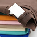 Bangladesh China Factory Price 230g Cotton Drop Shoulder T Shirt Crew Neck Loose Fit Man and Women Solid Color Base Layer