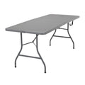 Hot Sale Lightweight Plastic Folding Table Modern Design for Outdoor Camping BBQ Banquet School Park Dining Hospital Application