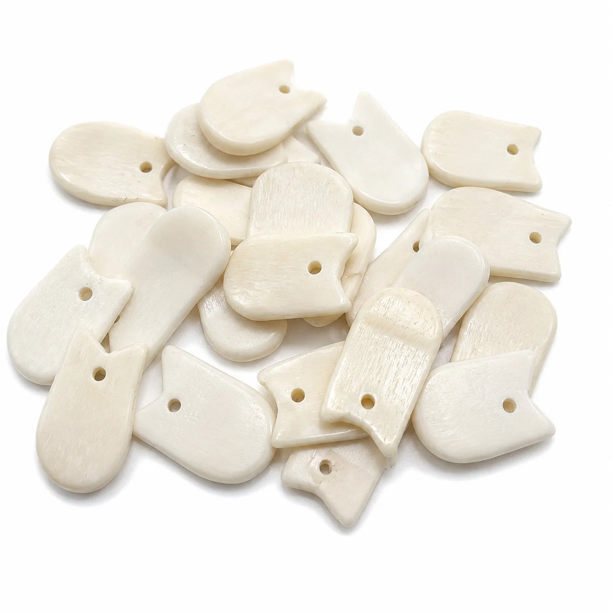 Natural Bone Elk Teeth Carved for Tribal Jewelry Craft Accessories DIY Beading Fashion and Decorative Handmade Creations MegaBDM
