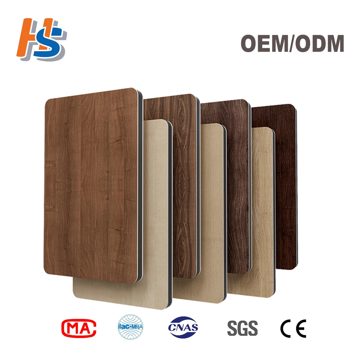 Modern Bamboo Charcoal Wood Veneer Waterproof Wood Grain Wall Panels for Living Room & Dining Hotel Use