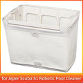 1 Pcs Ultra-Fine Filter Basket for Aiper Scuba S1 Robotic Pool Cleaner, Wall & Waterline Cleaning, Double Filtration