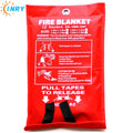 Popular Safety Fireproof Fiberglass High Temperature Fire Blankets with 550C Resistance