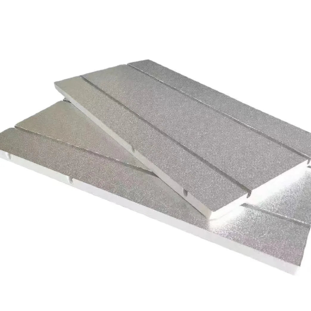 1200*600*30mm XPS Insulation Panel Aluminum Foil for 16mm/20mm Floor Heating Pipes Easy Installation Electric Water Heating MegaBDM