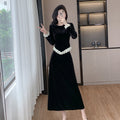 Casual 2 Piece Set for Women Top And Velvet Skirts Set Clothing Wholesale
