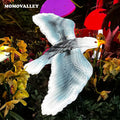 3D Led Outdoor Garden Decoration Light Blue Purple ABS Shell Hawk Vulture Bird Aguila Aigle Adler Christmas Style IP65 DC Power