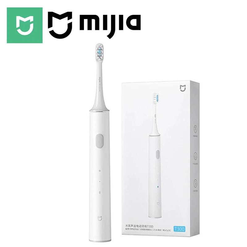 MIJIA T300 Electric Toothbrush IPX7 Waterproof Smart Sonic Brush Ultrasonic Whitening Teeth Tooth Brush For Toothbrushes