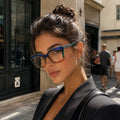 Women Fashion 2026 Acetate Laminate Oversized Optical Frame Glasses Frames Custom OEM ODM Pattern Eyewear Supplier Bulk Frames MegaBDM
