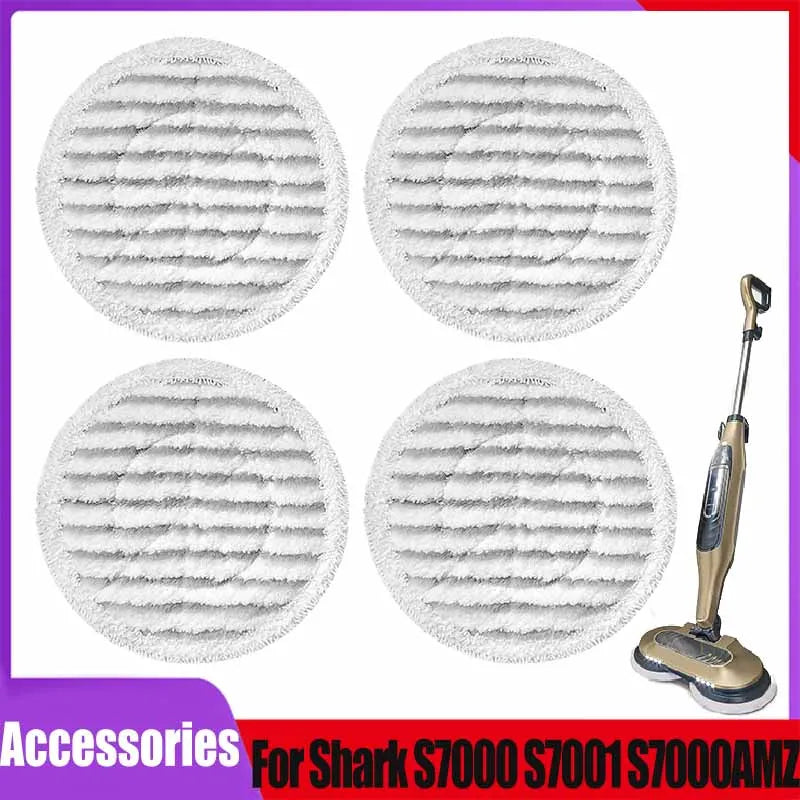 For Shark S7000 S7001 S7000AMZ S7001TGT S7201 S7001C U6002 Series Steam Mop Spare Parts Cleaning Mop Cloth Pads Accessories