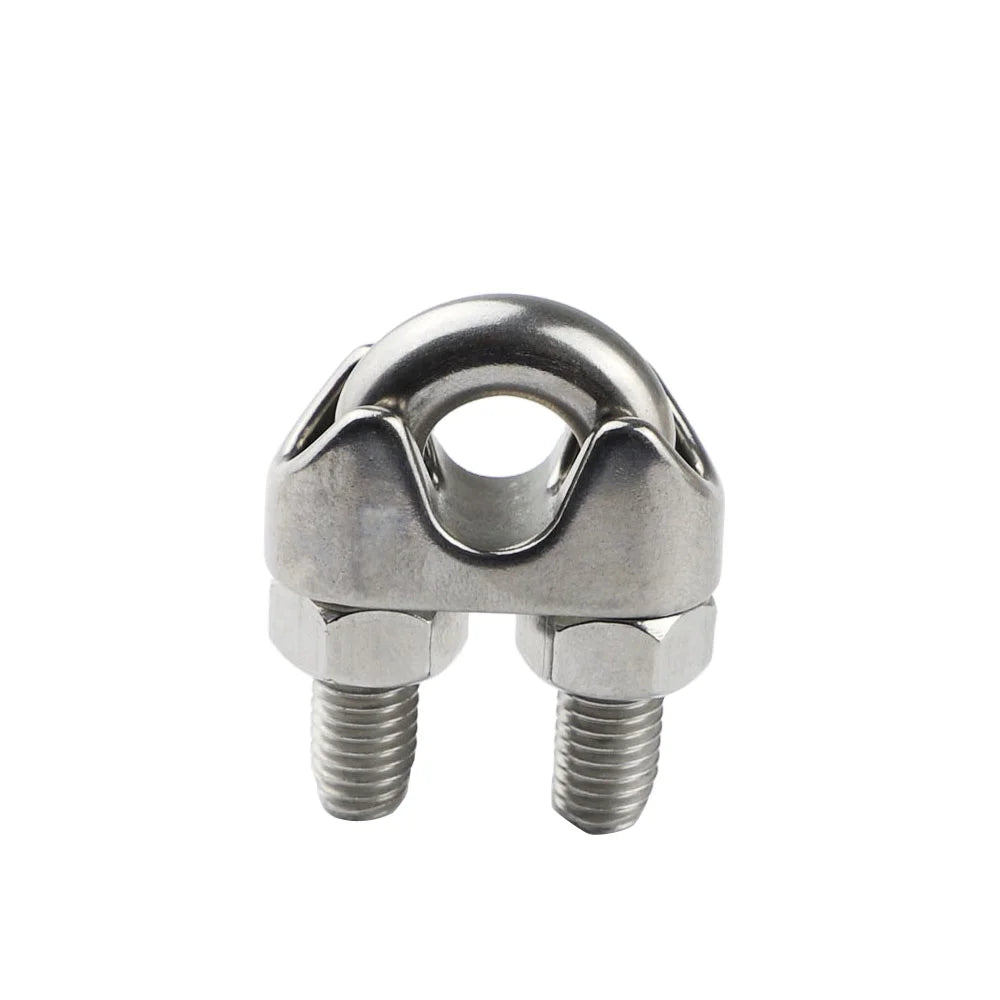 Hardware Accessories Din741 Wire Rope Clip Stainless Steel 304 2# Wire Rope Clips