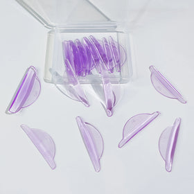 LiBeauty Gel Lash Lift Shield 8 Pair Set Lc Curve Lash Lift Pads Reusable Jelly Lash Lift Rod for Eyelash Perm Lamination