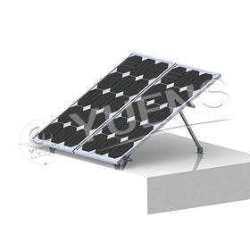AL6005-T5 Yuens 2024 Top Sale Front and Rear Legs Adjustable Metal Sheet Roof Solar Panel Mounting Bracket Leg ISO/CE Certified