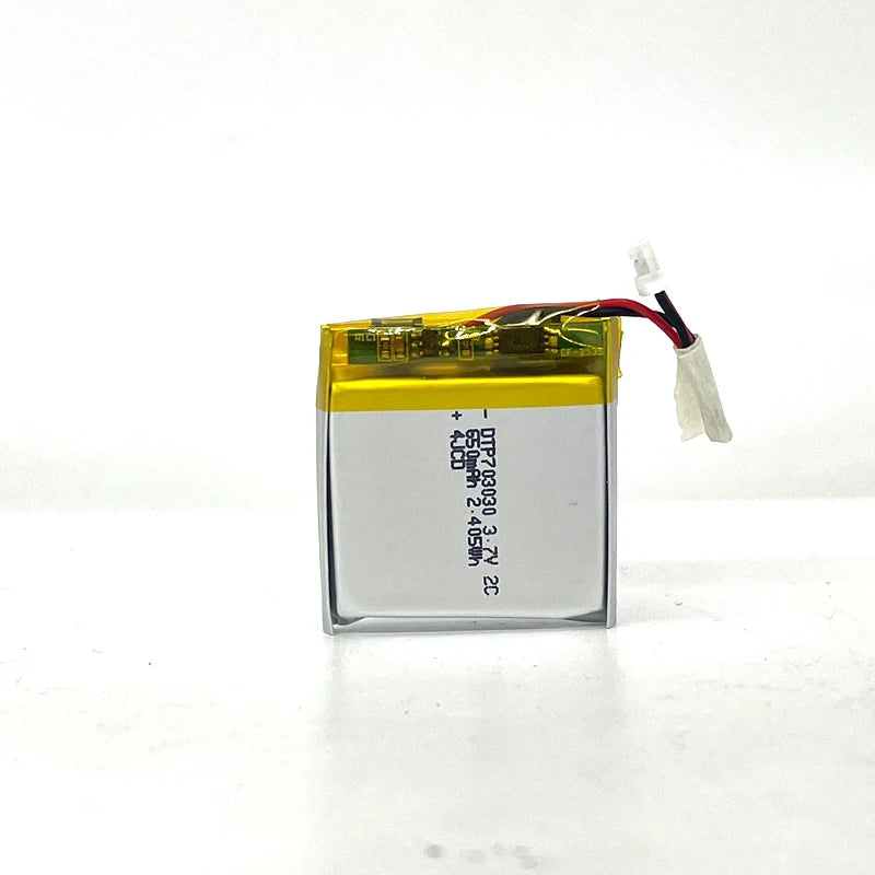High Quality 650mAh Solid State Polymer Lithium Battery 703030 Li-Ion Pouch 3.7V Rechargeable 3.7V Lipo Battery for Toys