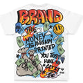 240gsm 100% Cotton Knitted Oversized Plain Blank Custom T-Shirt for Men Wholesale Stylish