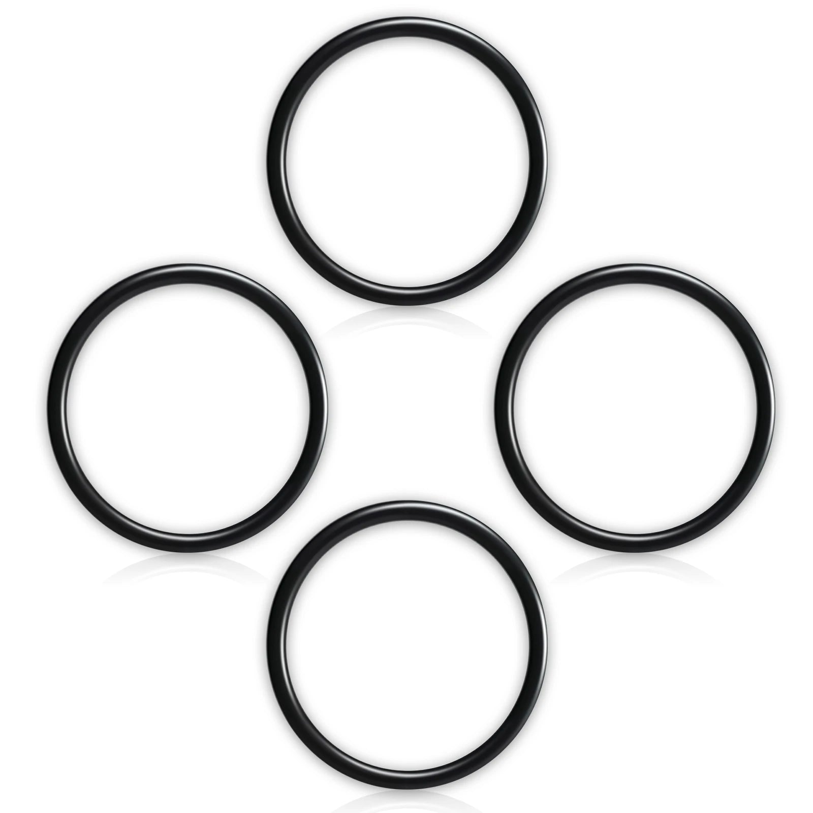 A20212 O-Ring Seal Compatible with Fluval Top Cover Click-Fit FX4 FX5 FX6 Aquarium Fish Tank Canister Filter(4PCS)