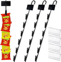 Display Merchandising Metal or Plastic Hanging Clips Strips