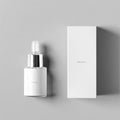 Wholesale Custom Logo Printed White Cardboard Essential Oil Packaging Boxes White Packaging for Beauty Products