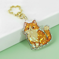 Custom Printed Acrylic Charm Acrylic Keychain Type Customize Your Own Design